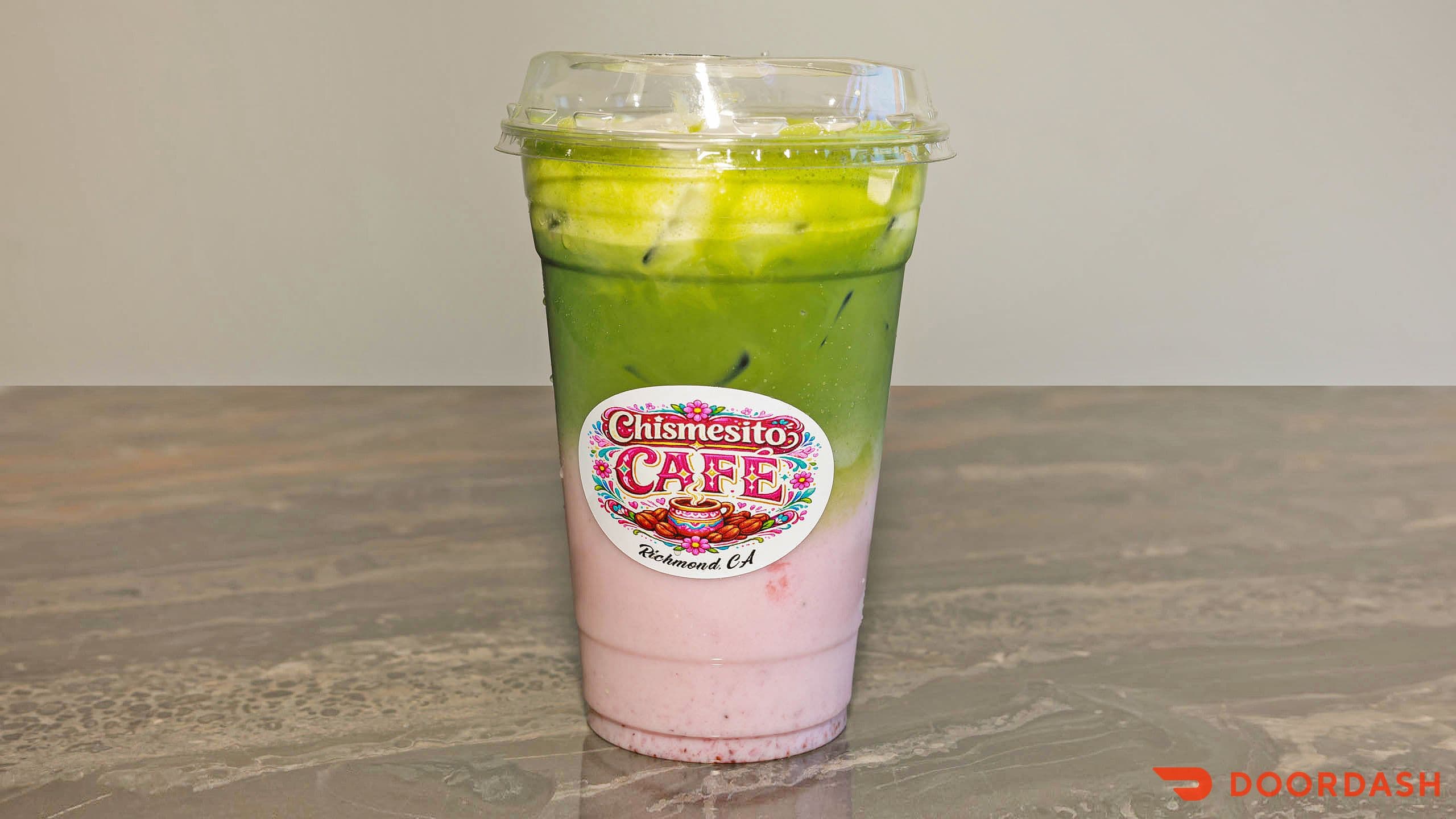 Strawberry Matcha Latte