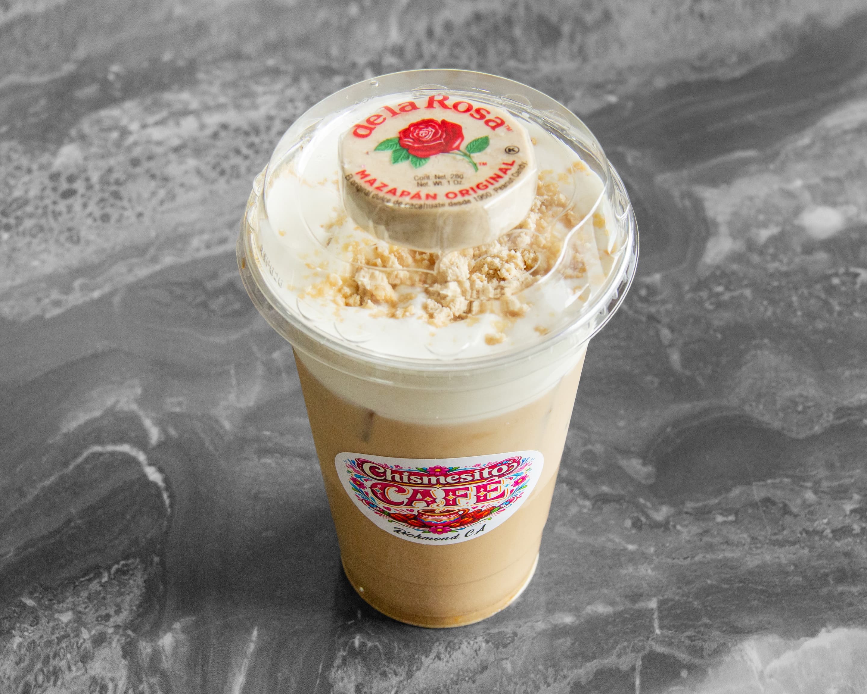 Mazapan Matcha Latte